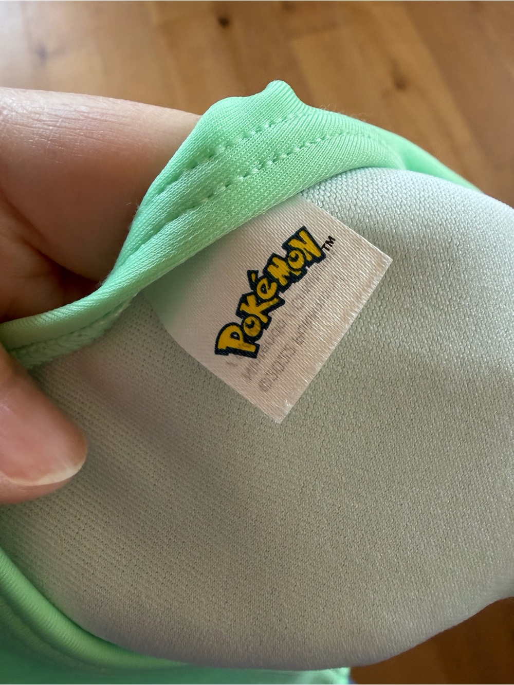 Pokemon Kids One-Piece Swim Suit in Green with Pikachu, Squirtle & Jigglypuff - Picture 7 of 7